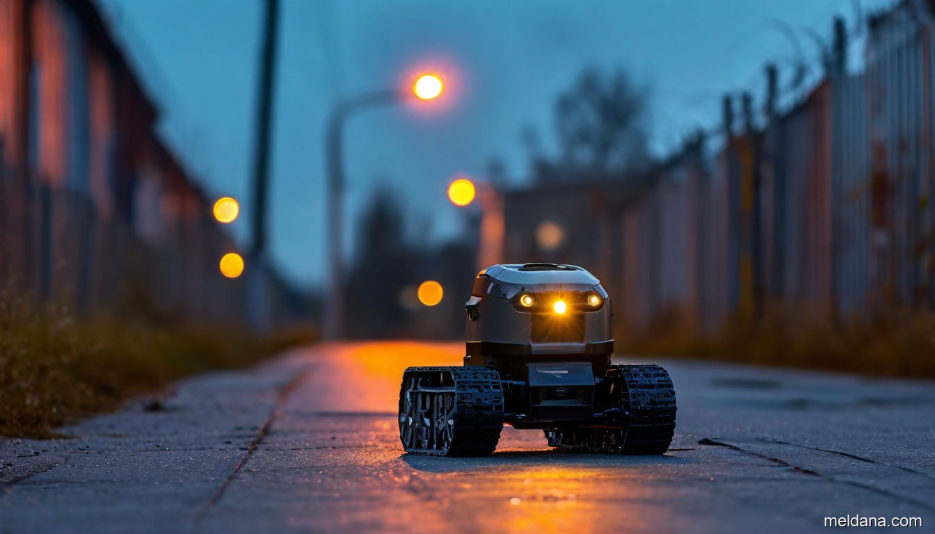 Робот-патруль для удалённой охраны периметра — разработка МелданаСБ